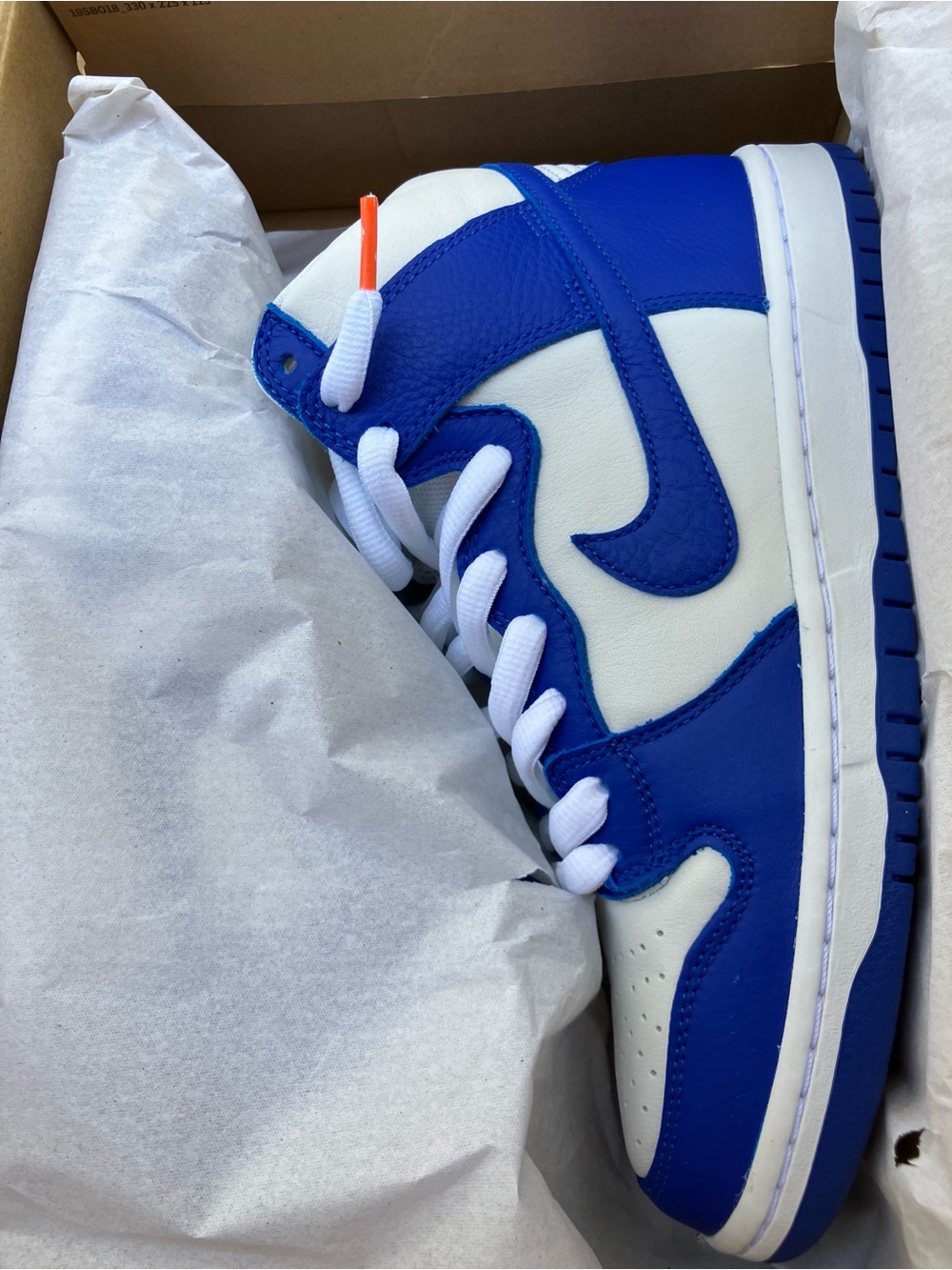 Nike sb dunk pro high iso Kentucky knicks rare brand new sz 9
